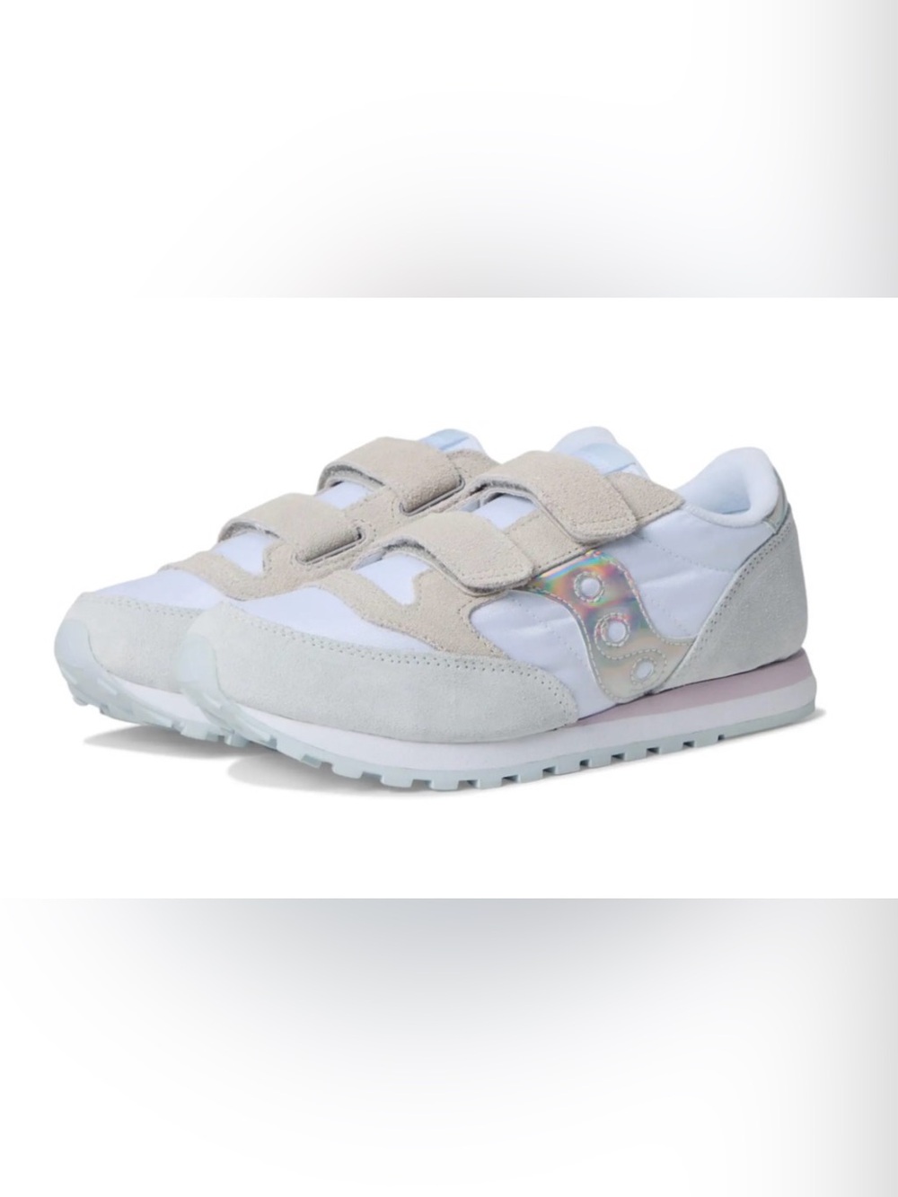 Saucony Jazz Double Hook & Loop Sneaker Size 3M Little Girl NIB